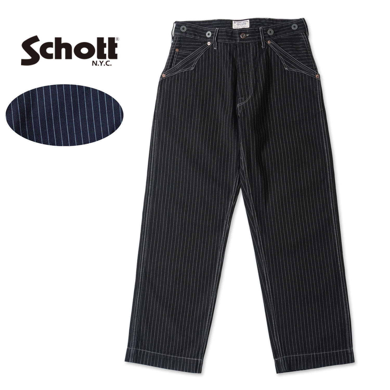 ボトムス,ジーンズ・パンツ | ろーぐす オンラインショップ |Schott
