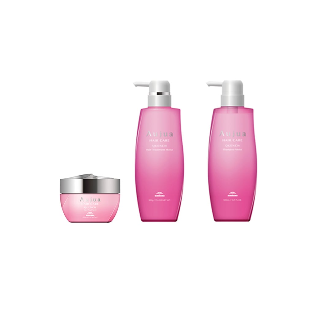 QUENCH クエンチ】 モイスト シャンプー×トリートメント500ヘアニュー