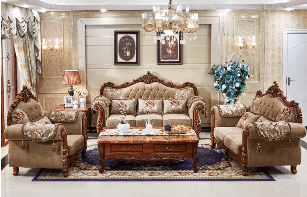 花様】ブラウン ソファ 花様】ブラウン ソファ 幅183cm] 3人掛けレザー