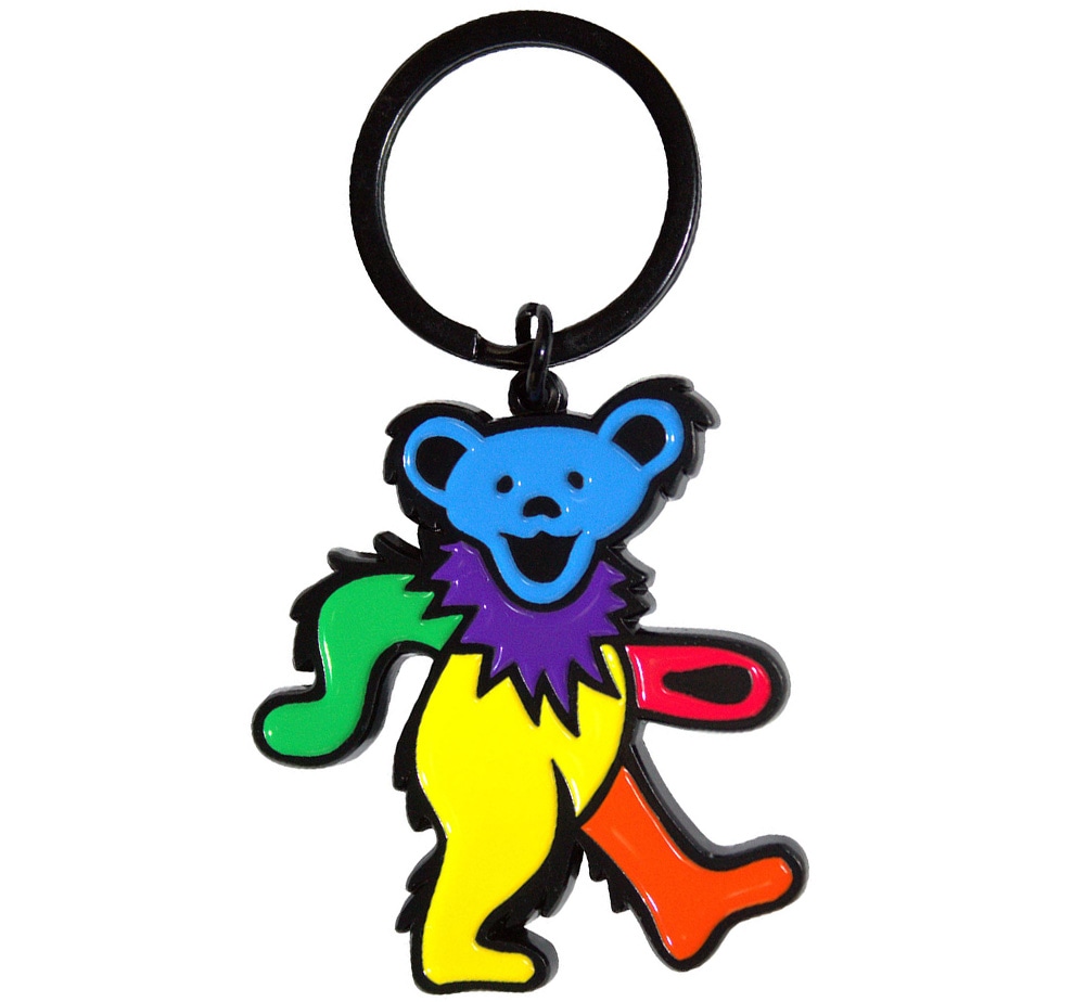 Grateful Dead / Dancing Bear Woven Patch (Blue) | Music,G,Grateful