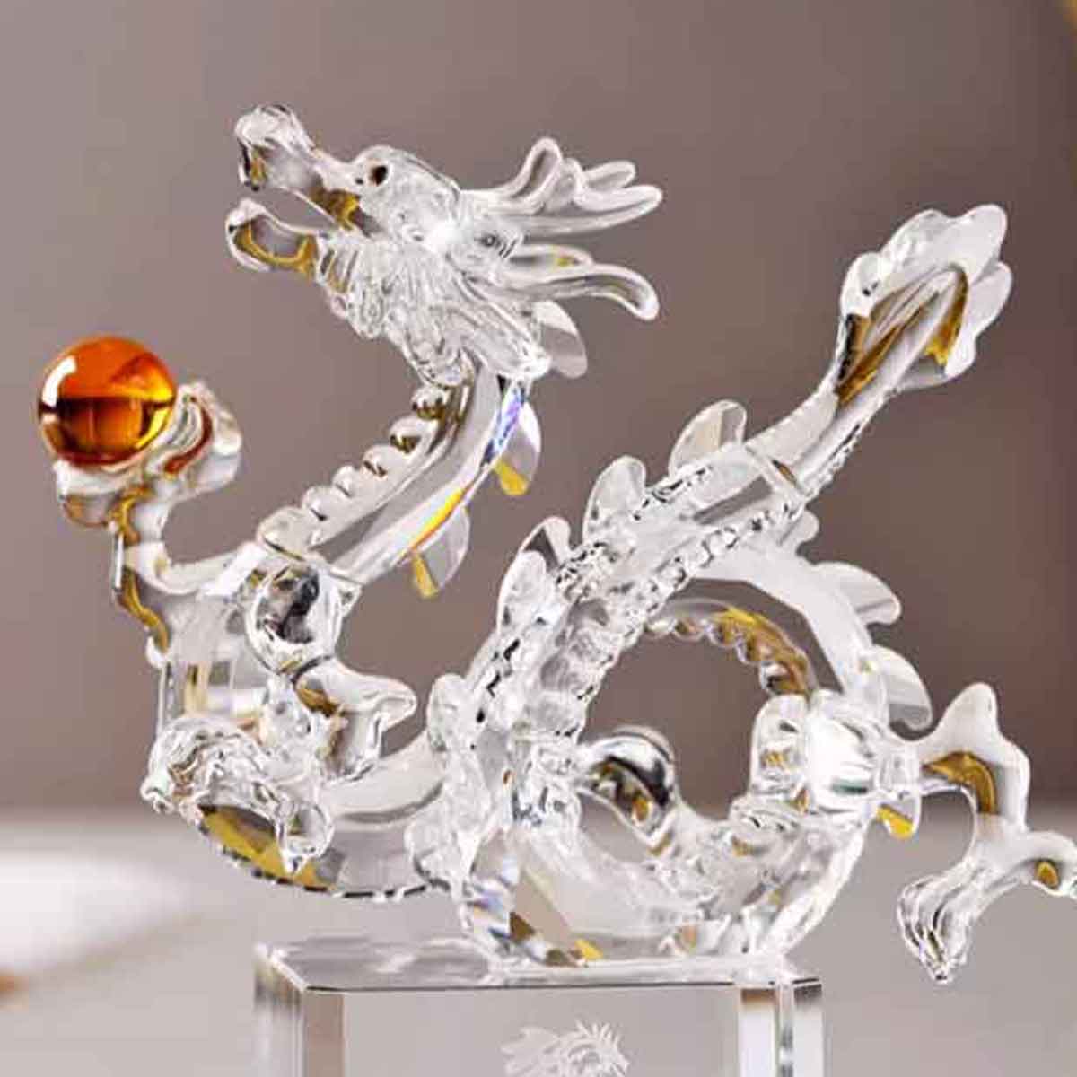 tittot クリスタル 置き物 Tittot 琉園工房 クリスタル置物 猿 ガラス