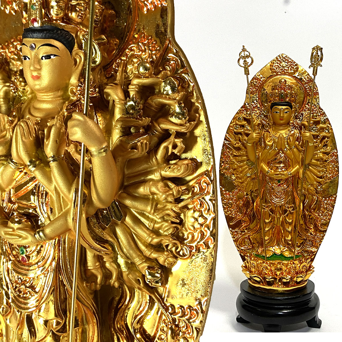 千手観音菩薩像｜子年生まれの守本尊・所願成就・厄除けに最適な仏像