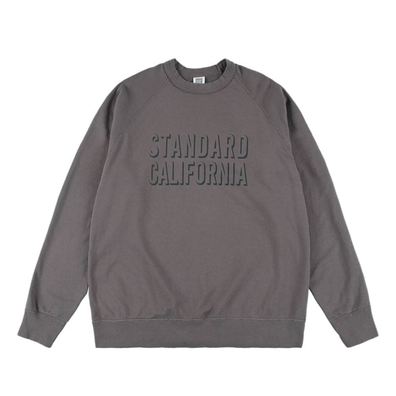SD Pima Crew Logo Sweat : STANDARD CALIFORNIA OFFICIAL ONLINE STORE