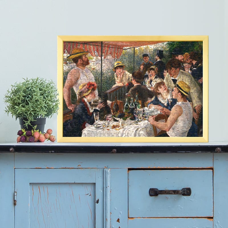 舟遊びをする人々の昼食 ピエール＝オーギュスト・ルノワール