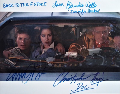 マイケル・J・フォックス、クリストファー・ロイド＆クラウディア