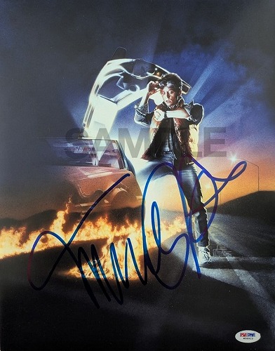 マイケル・J・フォックス 直筆オートグラフ（大判） | オートグラフ