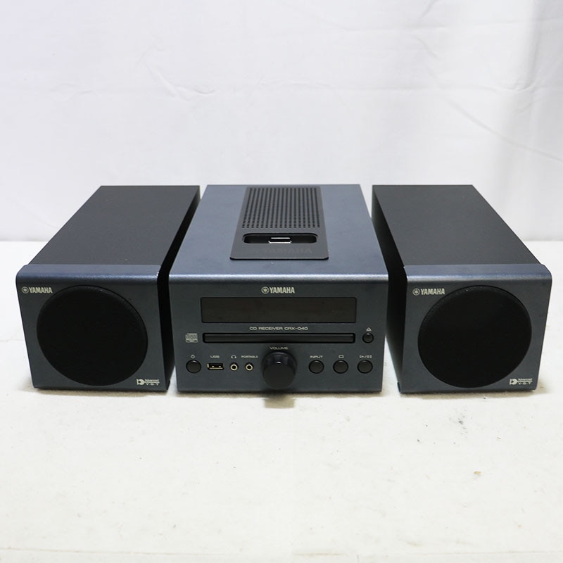 ◇YAMAHA ヤマハ マイクロコンポーネントシステム MCR-040+NS-BP80 元