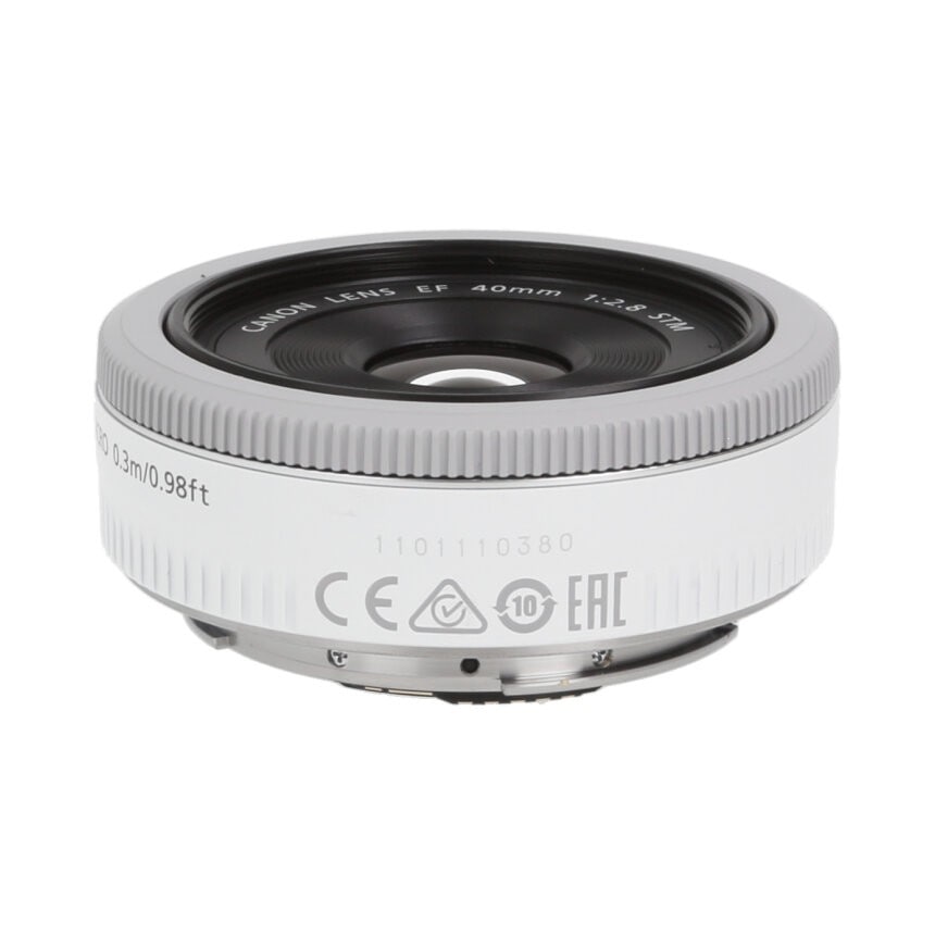 Canon EF40 ホワイト F2.8 STM 【AB】 | レンズ,キヤノン | 三宝カメラ