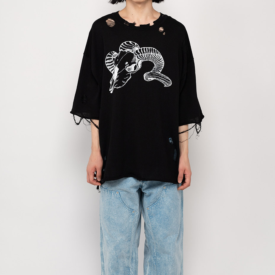 Printed Knit Tee [ G10TS024 ] Myne / マイン | メンズ OTHER BRAND
