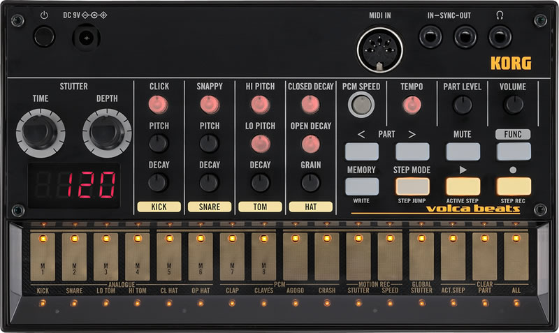 KORG アナログ・リズム・マシン volca beats 【コルグ ヴォルカビーツ