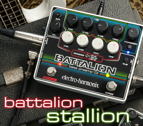 ピック10枚セット付き！】Battalion(バタリオン) ベース用プリアンプ