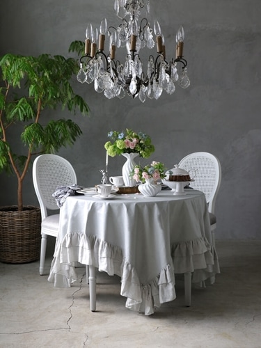 Borgo delle tovaglieランナーRIVIERAトワルドジュイ ブラック