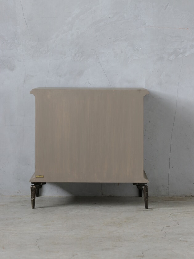 BLANC D'IVOIREサイドテーブルGABRIELLEグレージュ