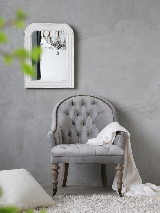 送料込み】サラグレース風1人掛けソファ ラウンジチェア アンティーク