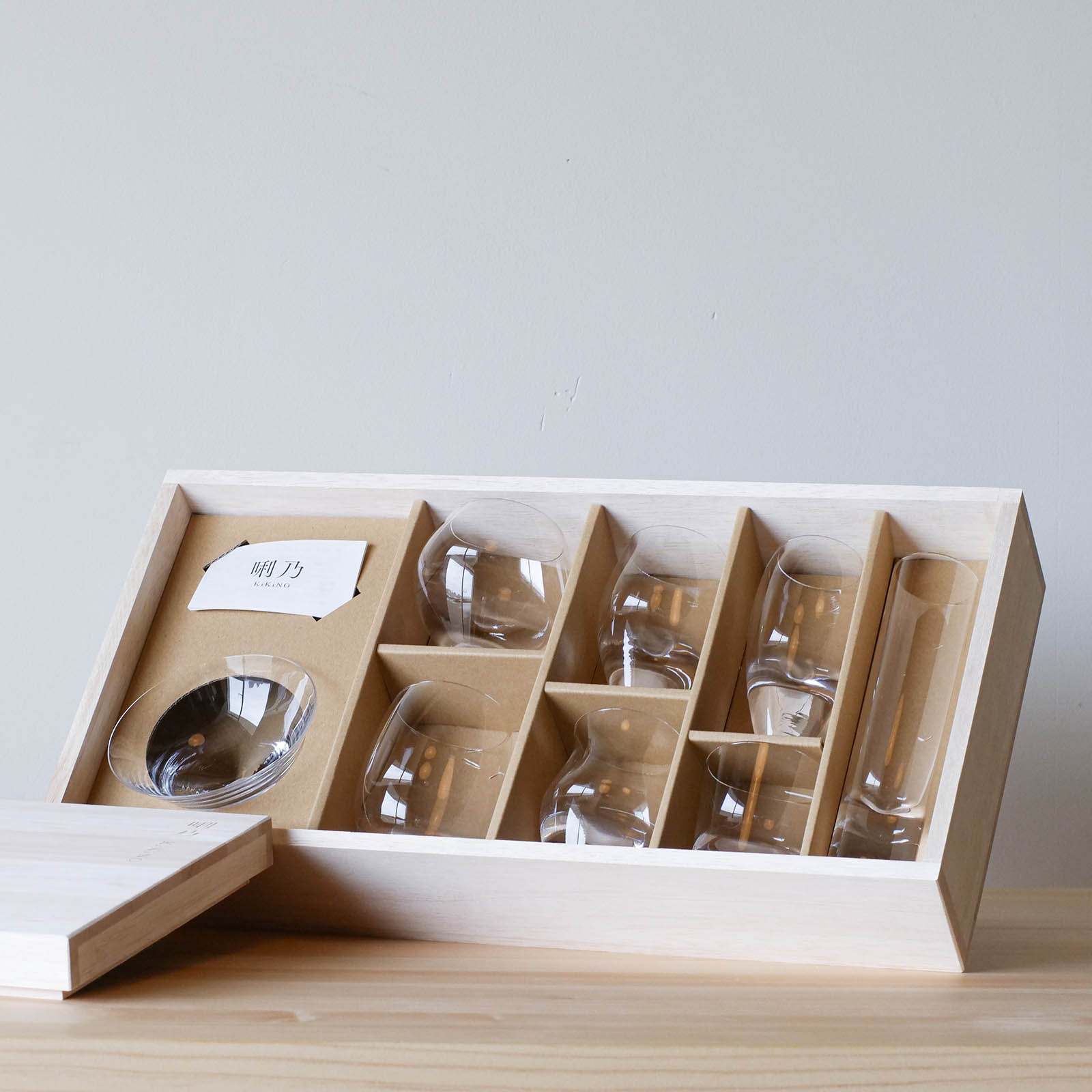 KIKINO グラス8種 コンプリートセット GIFT | ガラス製品 | Sghr