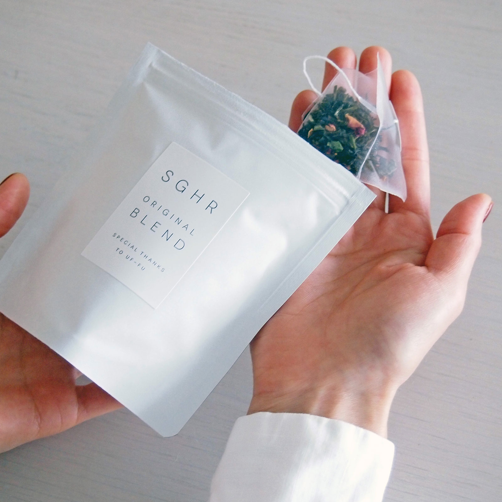 Uf-fu×Sghr：オリジナルブレンド（ティーバッグ）・リーニュ