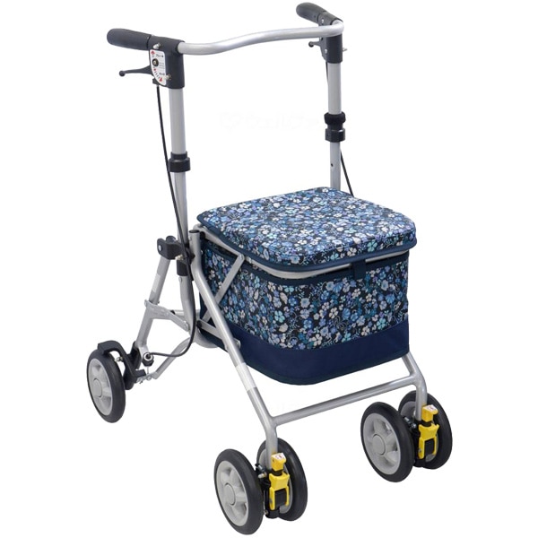 四輪歩行車 シンフォニー スリムBOX 317609【島製作所】 | シルバー