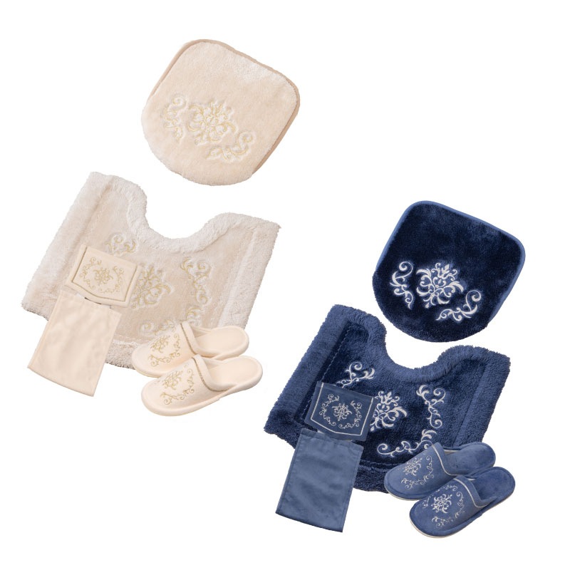 ニーナス・メゾン ロイヤルパレス トイレ4点セット（トイレマット+兼用