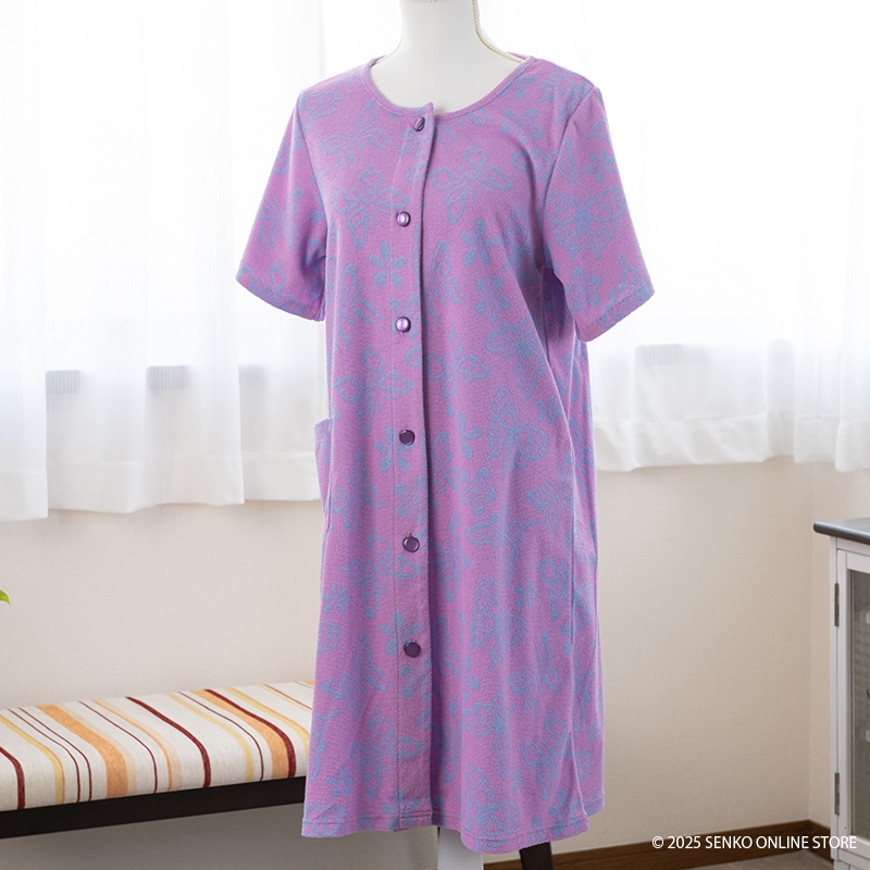 Cozyfeels バタフライマエアキ タオルドレス M-L/L-LL グリーン