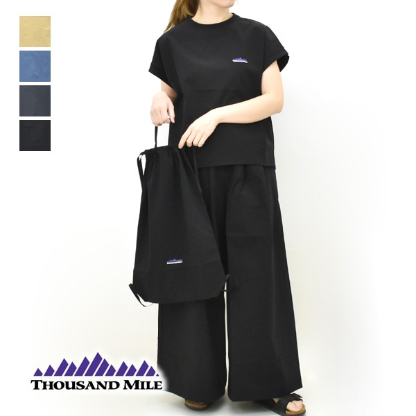 25SS】THOUSAND MILE サウザンドマイル フレンチスリーブシャツ