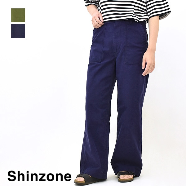 THE SHINZONE シンゾーン WASHED BAKER PANTS ウォッシュド ベイカー