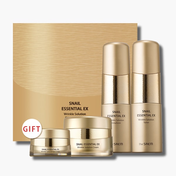 the saem]ザセム スネイル エッセンシャル EX スキンケア 3種セット