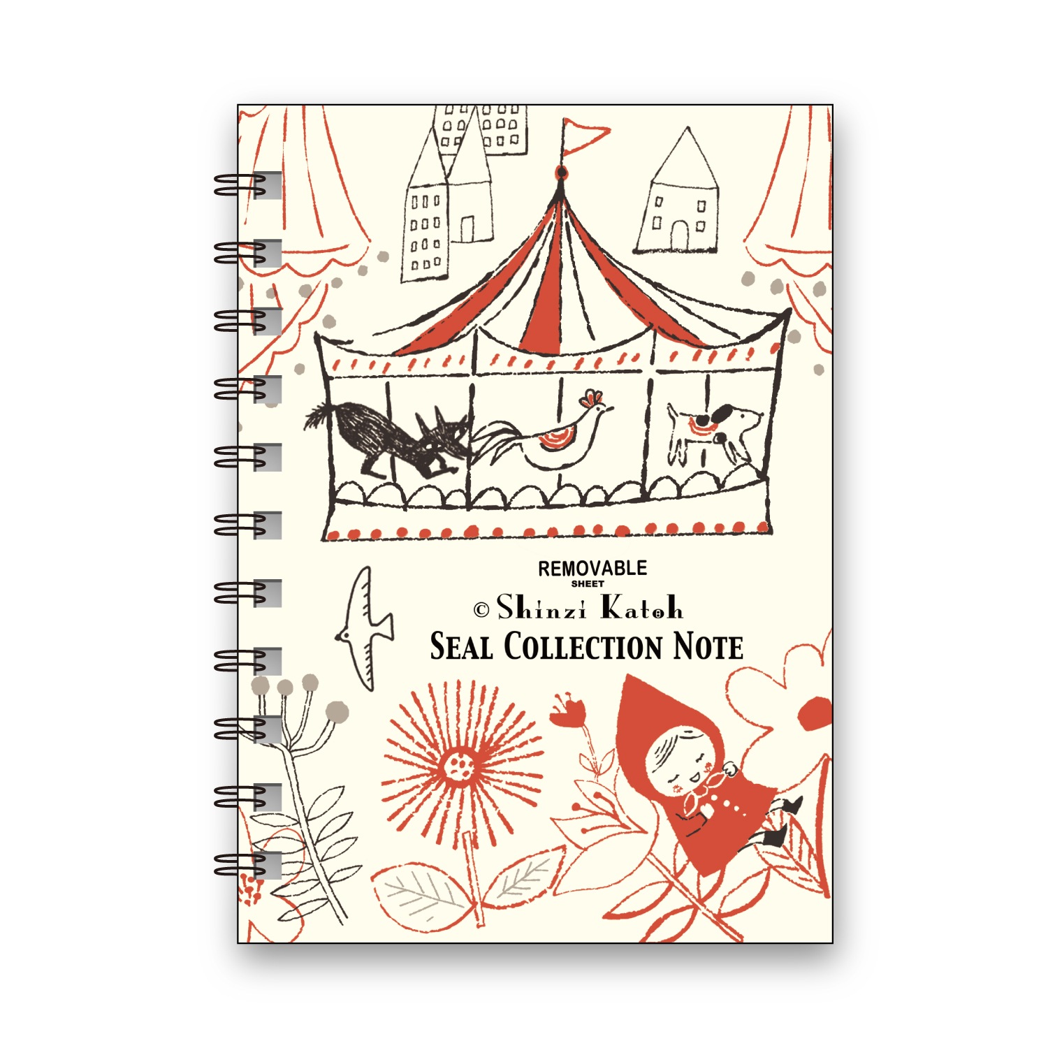 シール帳 CHUBBY RED RIDING HOOD | すべての商品 | | シール堂