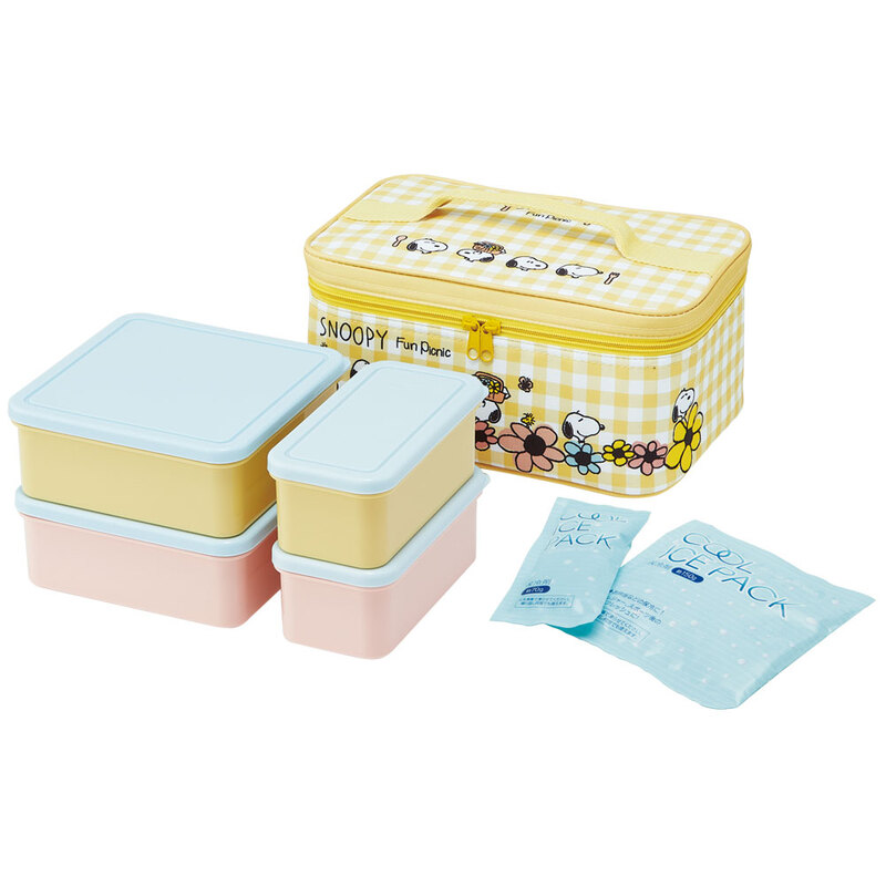 保冷バッグ付行楽ランチセット スヌーピー ピクニック