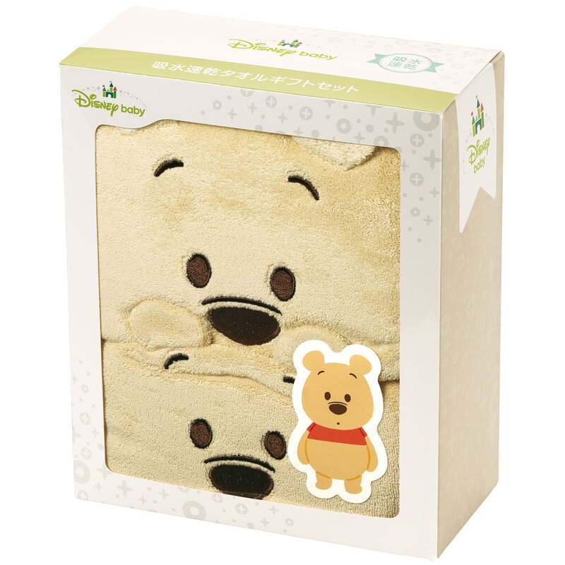 吸水速乾 タオル ギフトセット キャラクター ヘアドライタオル バス