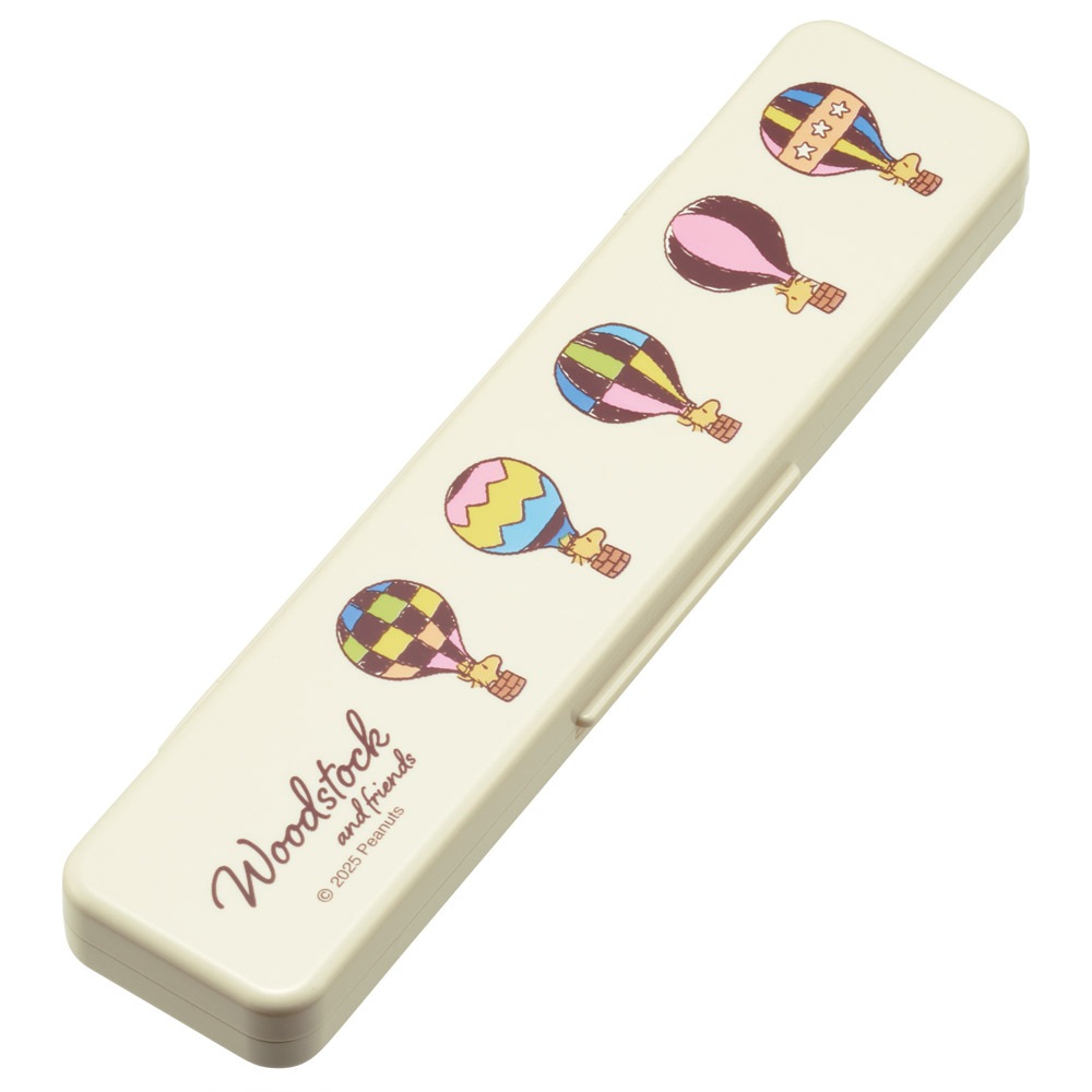 抗菌音が鳴らないコンビセット(箸・スプーン) 箸18cm スヌーピー