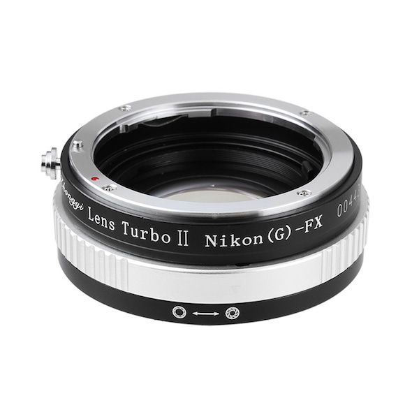 Lens Turbo II N/G-FX ニコンFマウントレンズ - 富士フイルムXマウント