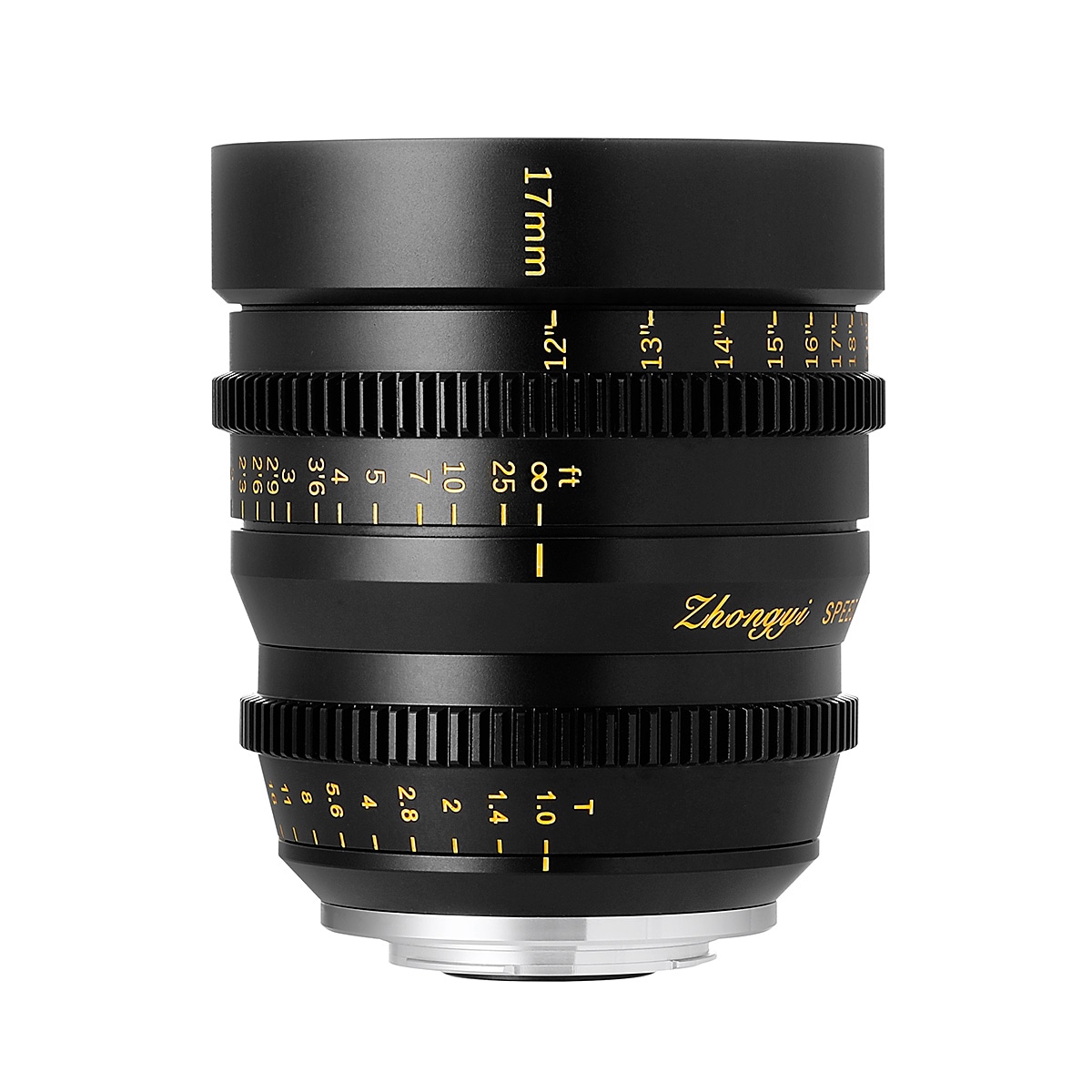 中一光学 SPEEDMASTER CINEMA 17mm T1.0 マイクロフォーサーズ用