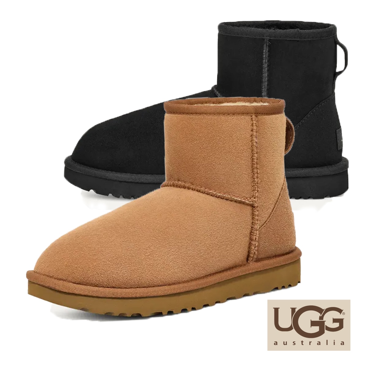 UGG アグ ムートンブーツ レディース ショートブーツ クラシック ミニ