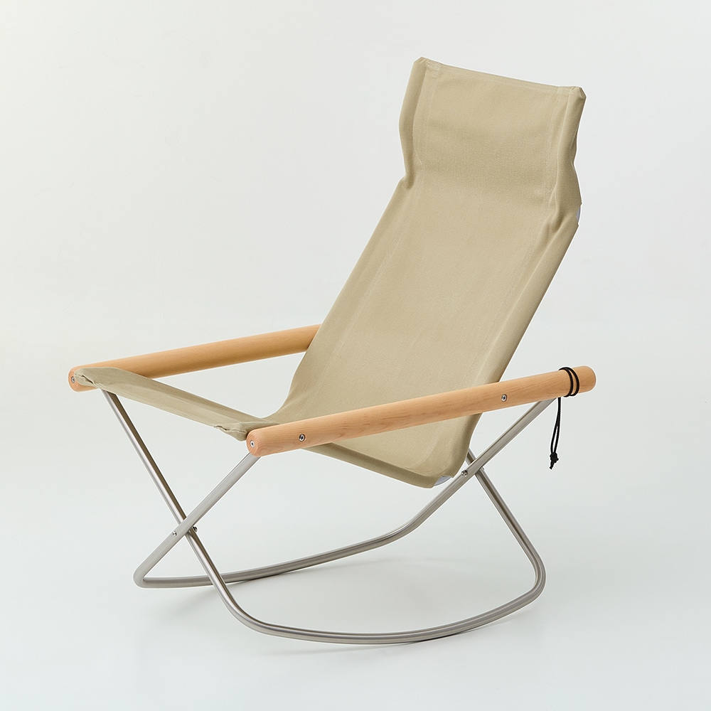 ニーチェアエックス ロッキング オイルフィニッシュ／セージグリーン