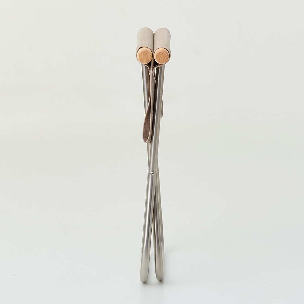 ニーチェアエックス オットマン オイルフィニッシュ／ぺブルグレー