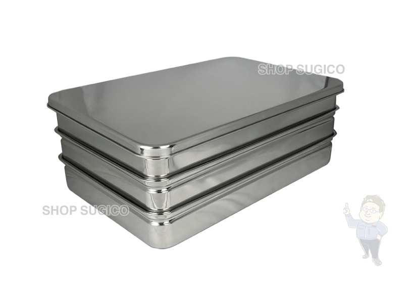 18-8 番重バット 中 浅型8cm SH-4735-08 | SUGICO ORIGINAL,番重