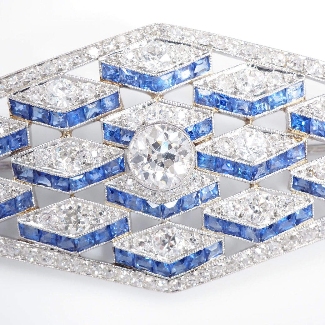 アンティークジュエリー アンティークブローチ ダイヤモンド