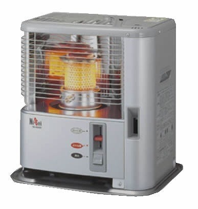 ニッセイ 石油ストーブ NC-S242AD シルバー Nissei | ディスカウント