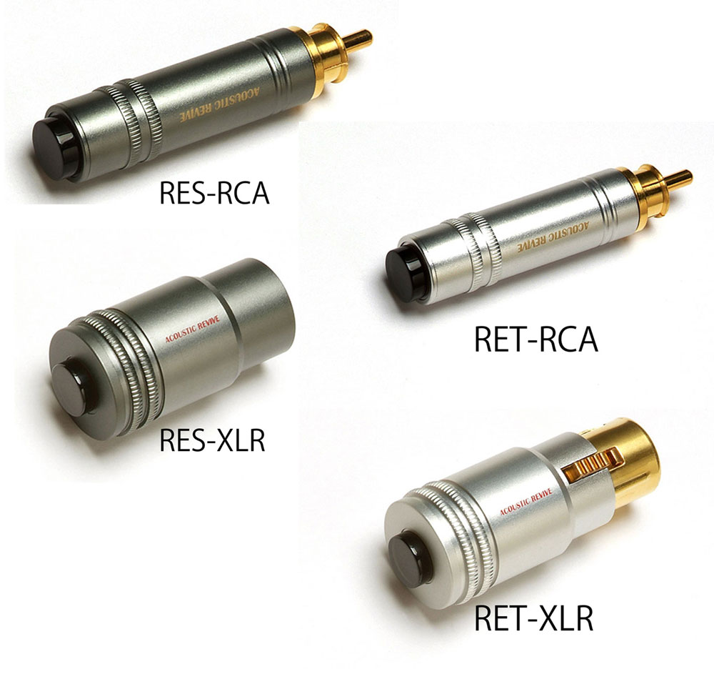 ACOUSTIC REVIVE リアリティエンハンサーRES-RCA/XLR、RET-RCA/XLR