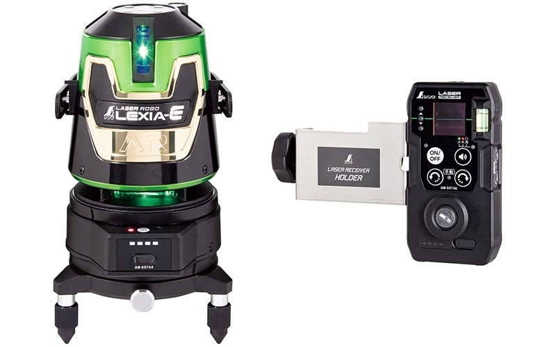 レーザーロボLEXIA－E51ARグリーン自動追尾回転台受光器