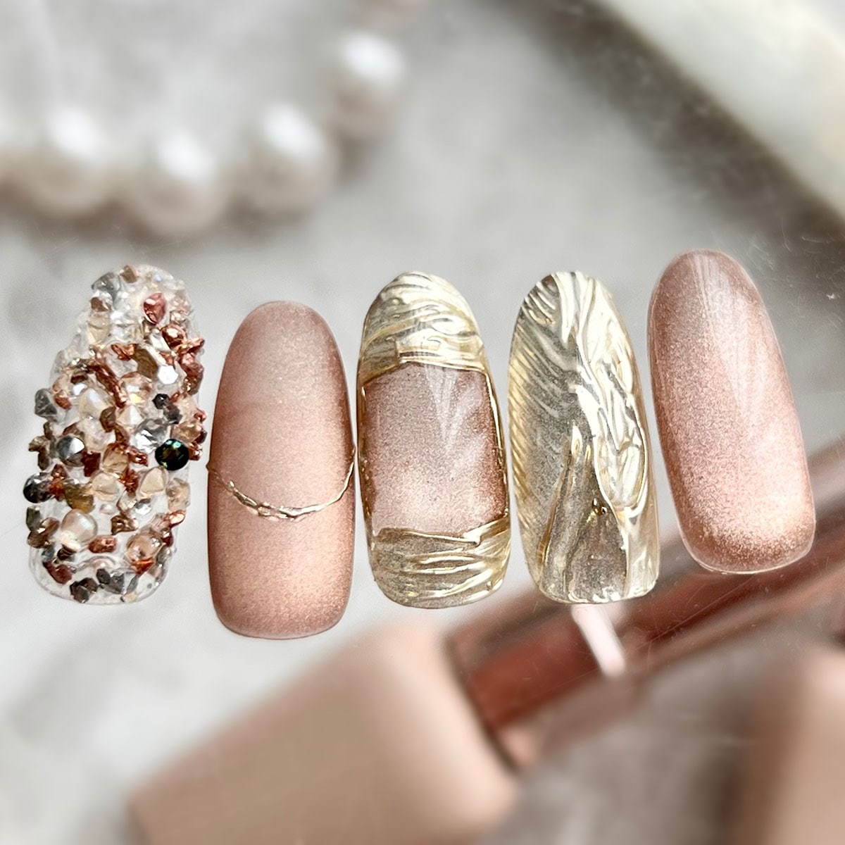 エラバイシャイニージェル レトロマグ MG05 5gカラージェル[UV/LED対応