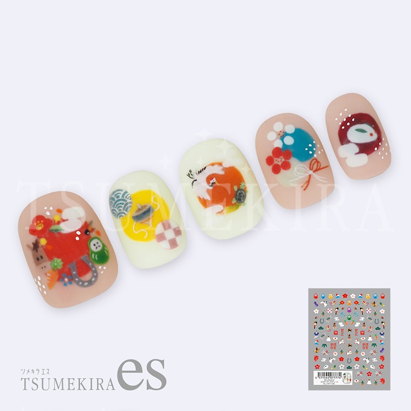ツメキラes ネイルシールES-URA-013 うらなかりか プロデュース お