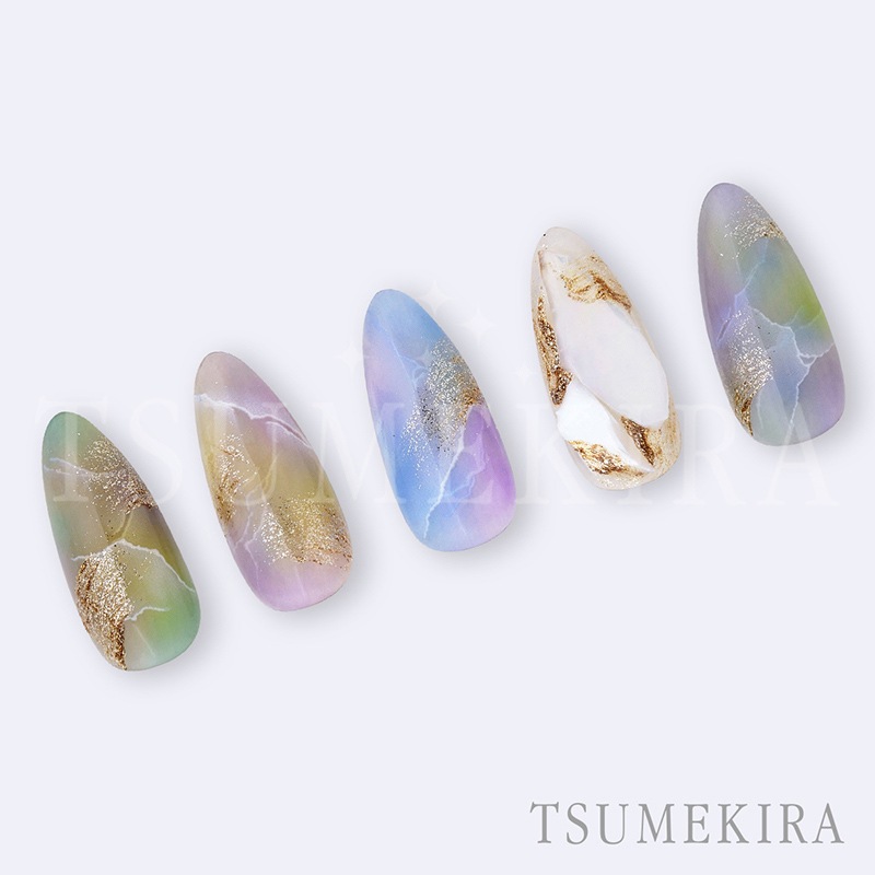 ツメキラ ネイルシール NN-MAK-003 makiプロデュース ロンドクラック