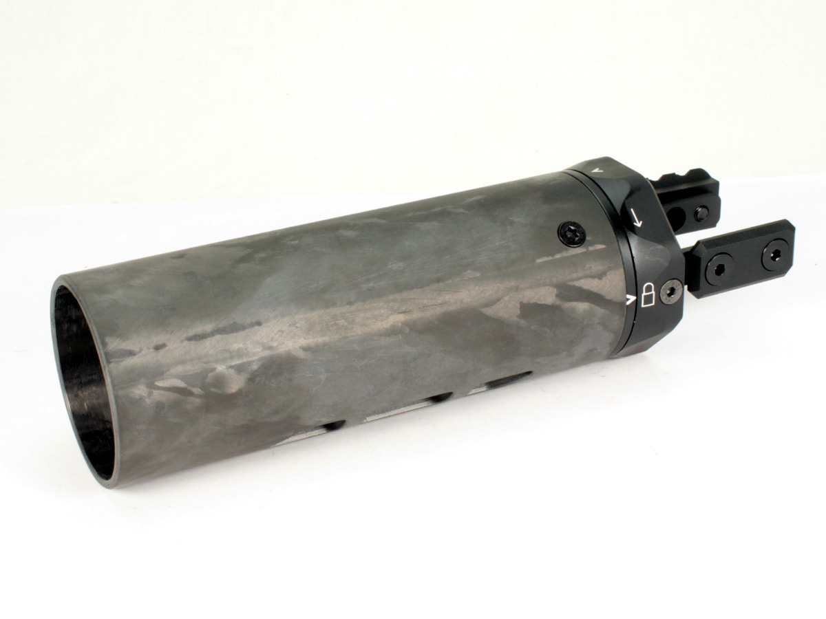 AngryGun MODTACタイプ M-RAC 6.5inch カーボンサプレッサーシールド