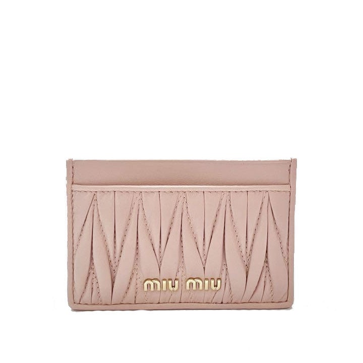 MIUMIU ミュウミュウ マテラッセ カードケース パスケース 名刺入れ