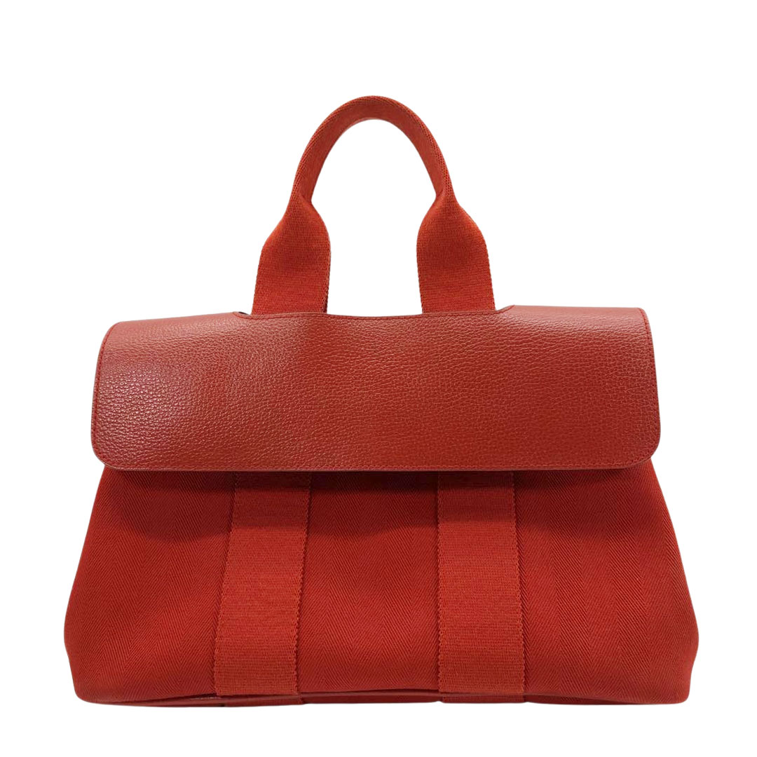 HERMES エルメス ショルダーバッグ アリーヌPM キャンバス レザー