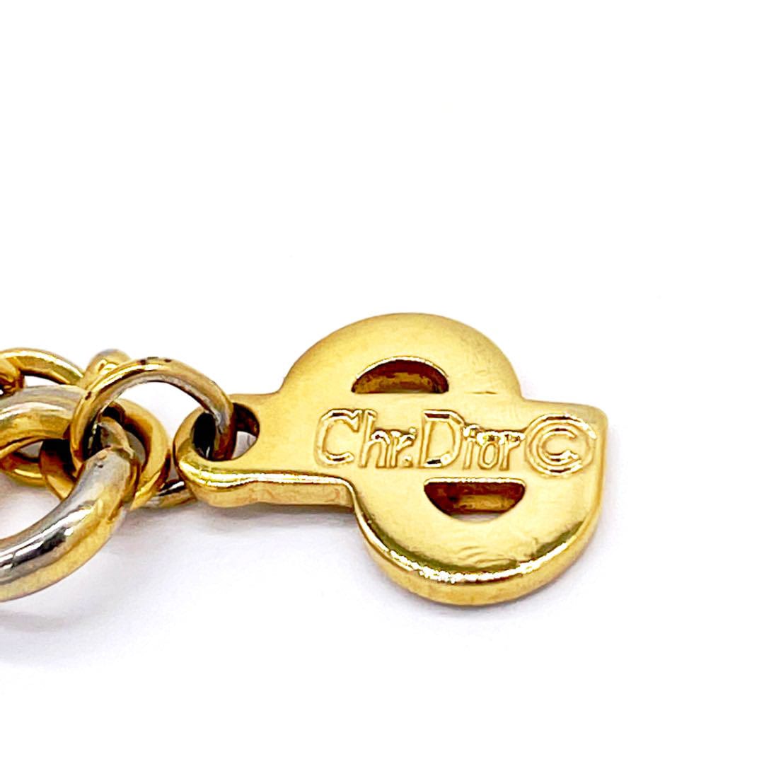 Christian Dior クリスチャン・ディオール ネックレス CDロゴ ライン