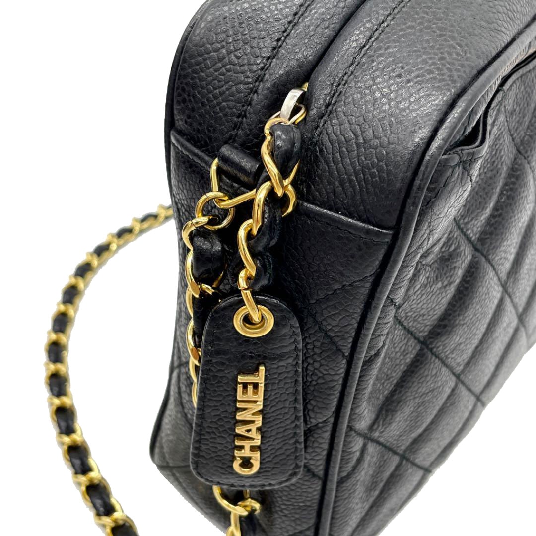 CHANEL シャネル マトラッセ チェーンショルダーバッグ ターンロック