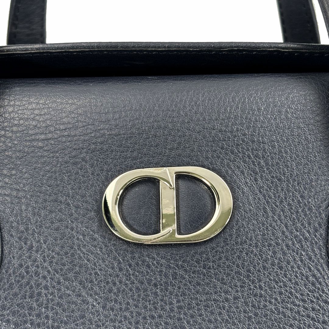 Christian Dior クリスチャンディオール ハンドバッグ CDロゴ レザー