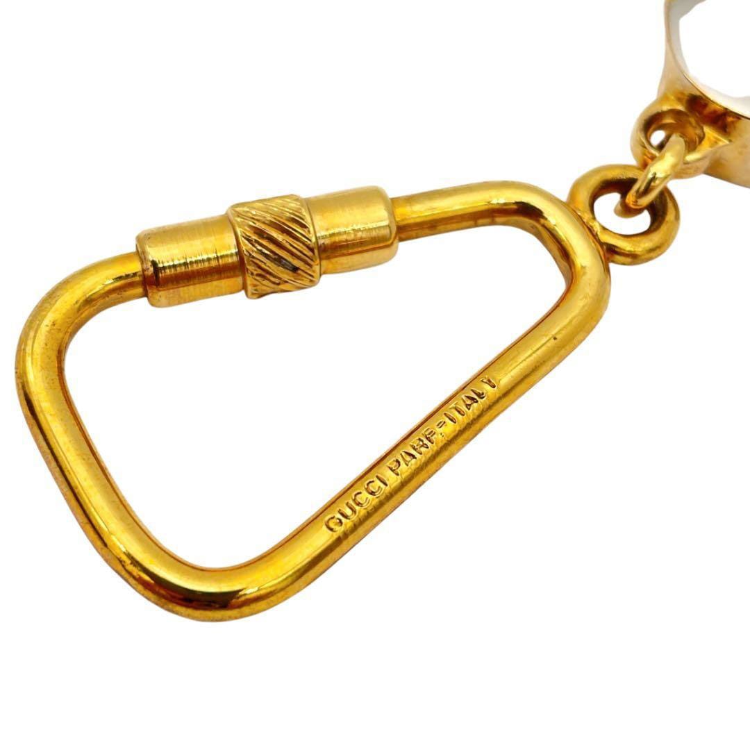 GUCCI グッチ オールドグッチ キーホルダー キーチェーン ゴールド